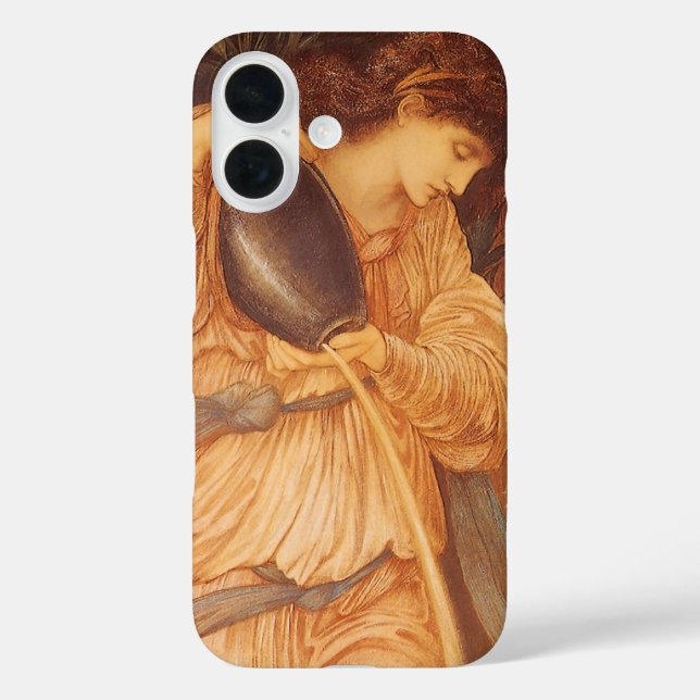Temperantia von Sir Edward Coley Burne-Jones iPhone 16 Hülle (Rückseite)
