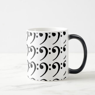 Temperatur, die BASSSCHLÜSSEL Tasse ändert
