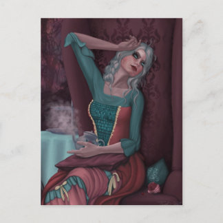 Tempest in einem Teekessel Postkarte