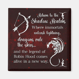 Tempest of Shadows Brenda K Davies Magnet