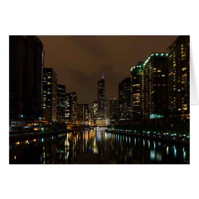 Tempête au-dessus de Chicago (Devant horizontal)