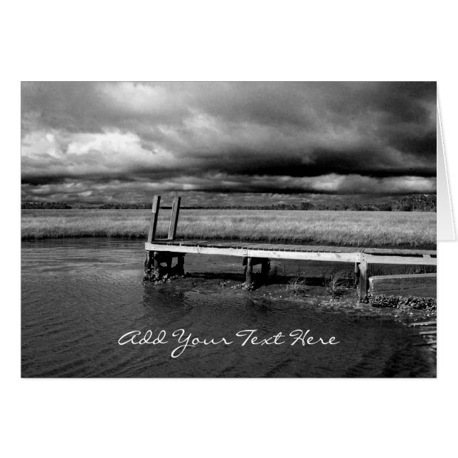 Tempête qui approche à terre (Devant Horizontal)