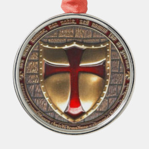TEMPLAR EMBLEM ORNAMENT AUS METALL