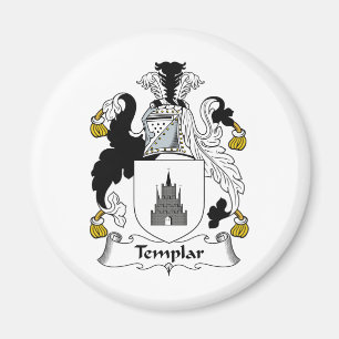 Templar Familienwappen Magnet