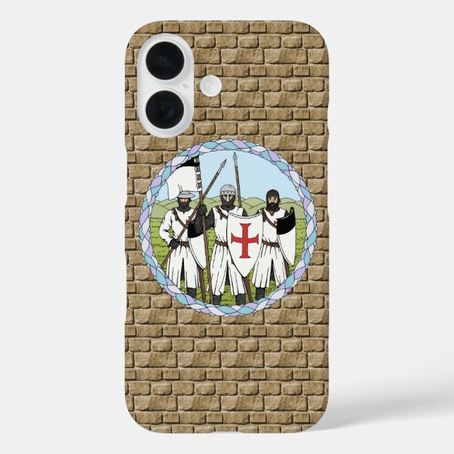 Templar iPhone 16 Hülle (Rückseite)