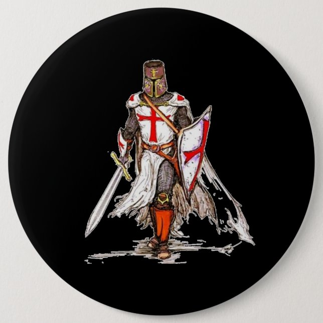 Templar Knight Button (Vorderseite)