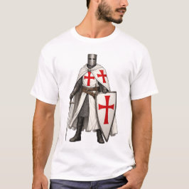 Templar Knight Crusader Men's Tee Shirt