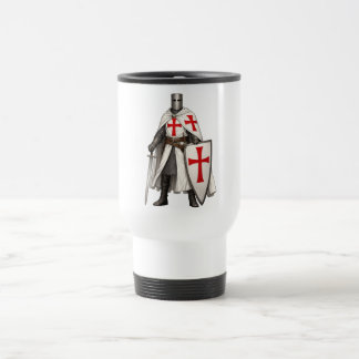 Templar Knight Crusader Travel Mug Reisebecher