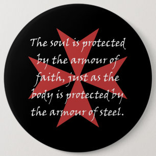 Templar Kreuz Button