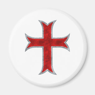 Templar Kreuz Magnet