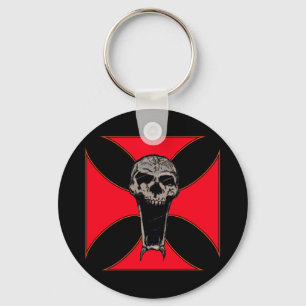 Templar Querschädel Schlüsselanhänger
