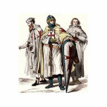 Templar Ritter Freistehende Fotoskulptur<br><div class="desc">Drei Templar Kights</div>