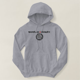 Templar Ritter Siegel - sigillo templari Bestickter Hoodie
