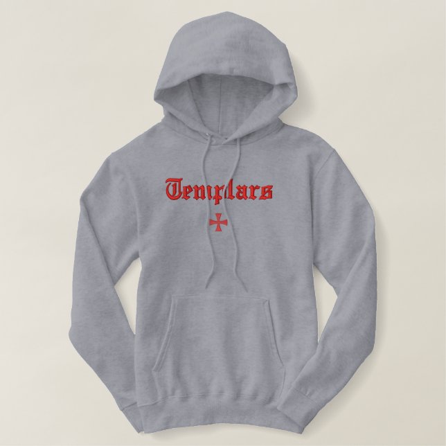 Templar stickte Hoodie (Design vorne)