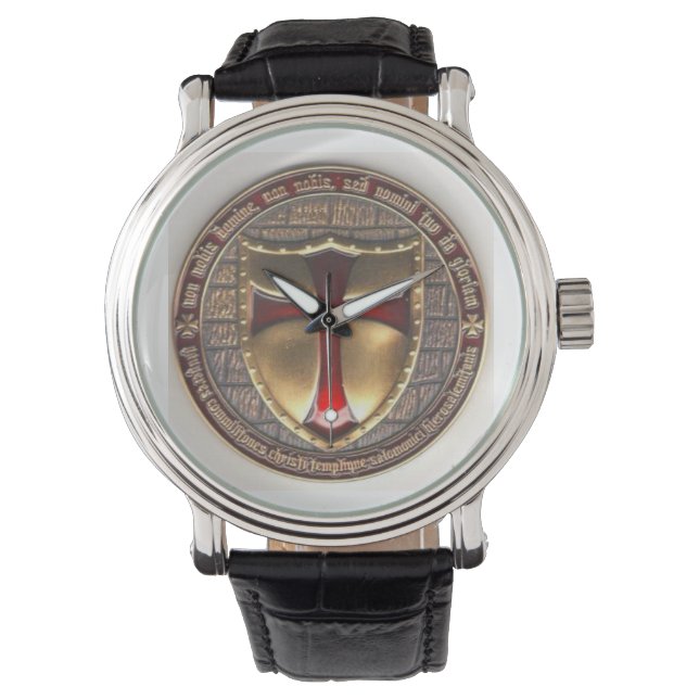TEMPLAR-SYMBOL ARMBANDUHR (Vorderseite)