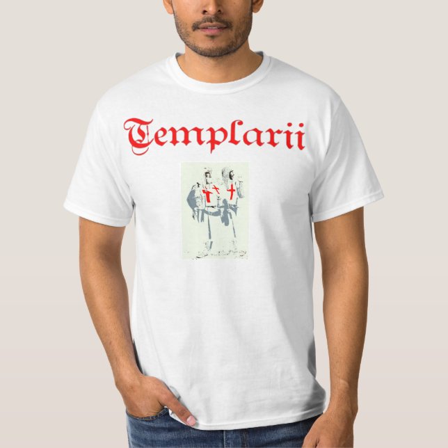 Templarii Brüder T-Shirt (Vorderseite)
