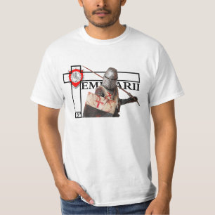 Templarii Kreuz mit Ritter T-Shirt