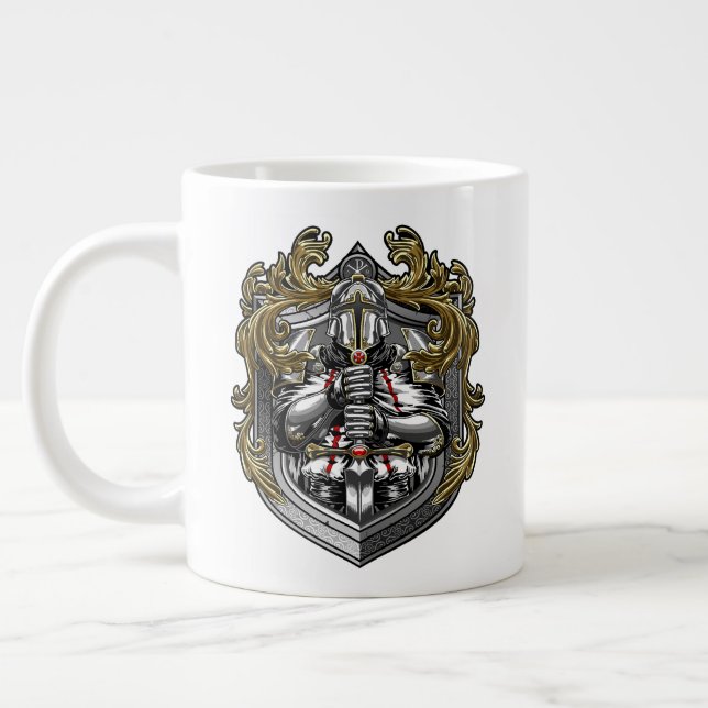 Templars Jumbo 20oz Tasse (Links)