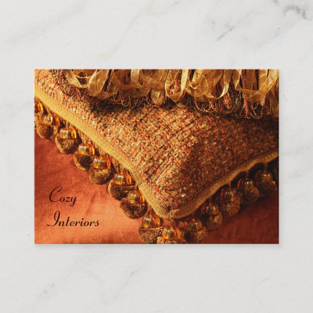 Templat de carte de visite de décorateur de (Devant)