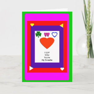 Template 1 Valentine Card1a MUSEUM Zazzle Geschenk Feiertagskarte