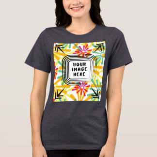 Template Bella+Leinwand Women's Tri-Mix T Shirt