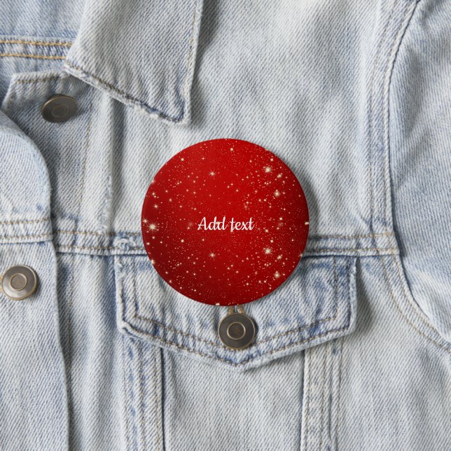 Template - Christmas Red Twinkle Button (Beispiel)