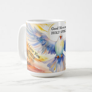 Template Coffee Tasse Guten Morgen Heiliger Geist