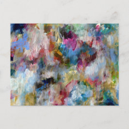 Template Fine Art Postcard Original Stormy Sky Postkarte