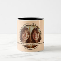 Template Foto Message Keepake Vater Peach C108