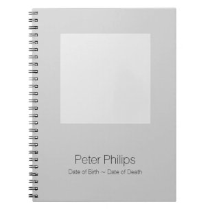 Template Funeral Guest Book - Add favorit Image 2 Notizblock