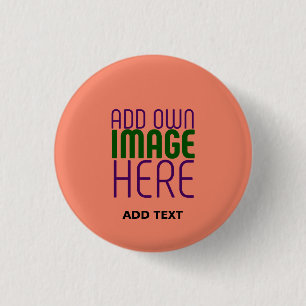 TEMPLATE FÜR MODERNE EDITABLE CORAL ORANGE IMAGE BUTTON