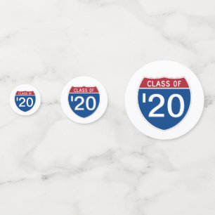 Template INTERSTATE signa Class of 20XX Konfetti