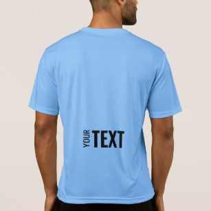 Template Mens Sport-Tek Activewear Back Print T-Shirt