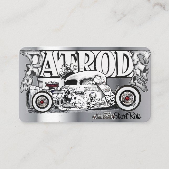 Template-Visitenkarte Visitenkarte (Vorderseite)