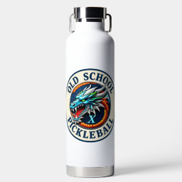 Template Water Bottle Dragon X team Pickleball  Trinkflasche