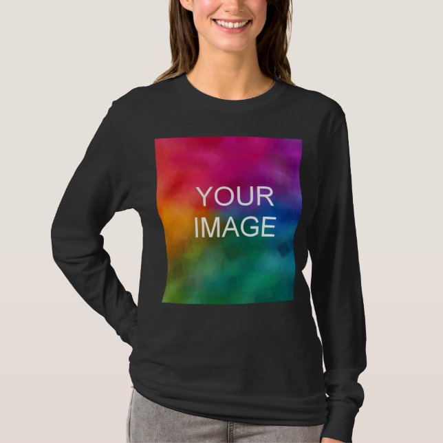 Template Women's Basic Long Sleeve T - Shirt (Vorderseite)