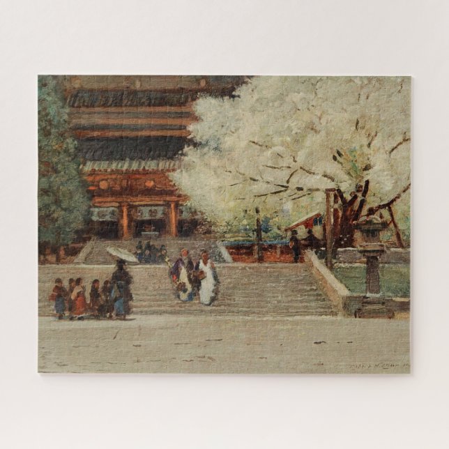 Temple à Nikko, Japon - puzzle denteux (Horizontal)