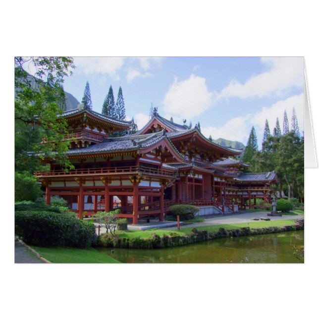 Temple Byodo-In - Hawaii (Devant horizontal)