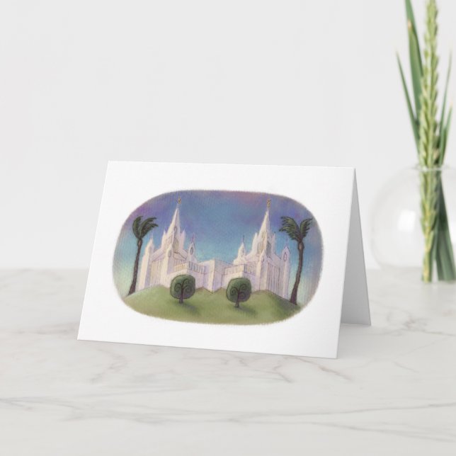 Temple Card San Diego Karte (Vorderseite)