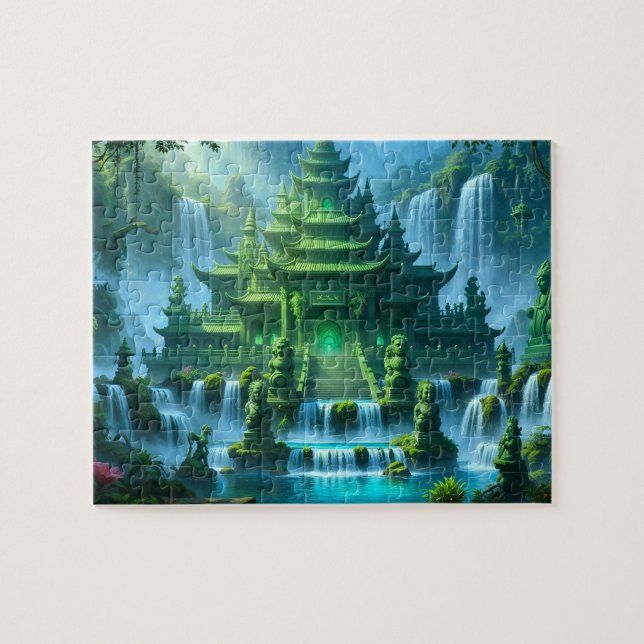 Temple Castle of the Secret Jade Throne (Horizontal)