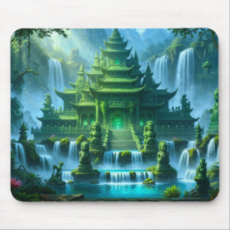 Temple Castle of the Secret Jade Throne Mousepad