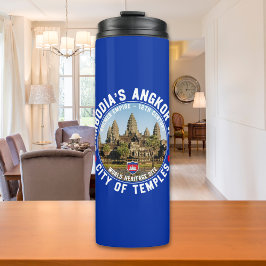 Temple City of Angkor – Cambodia Thermosbecher