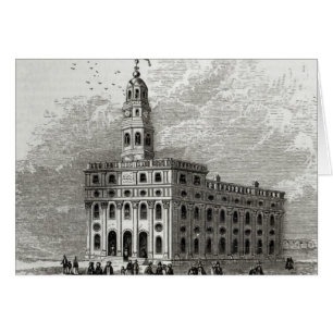 Temple de Mormon à Salt Lake, 1854