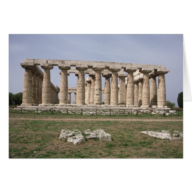 Temple d'Héra Ier (Devant horizontal)