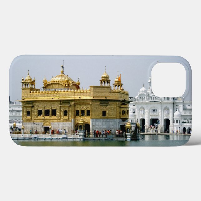 Temple d'or, Amritsar, Inde coques iphone Apple (Verso (horizontal))