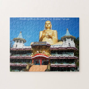 Temple d'or du Sri Lanka. Puzzle