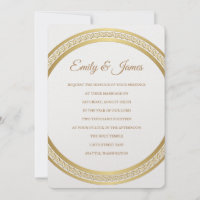 Temple Faire-part de mariage