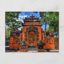 Temple Gate Buddhismus Indonesien Reiseziel