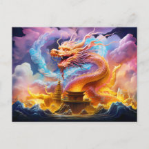 Temple Grace – Chinese Airbrush Dragon in Pink and