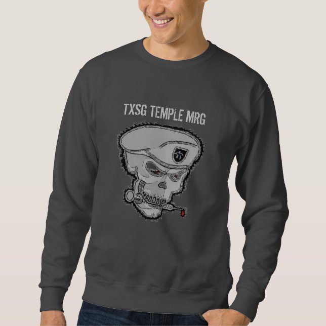 TEMPLE inversé MRG - sweatshirt du crâne TXSG (Devant)
